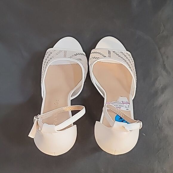 BRAND NEW RAMPAGE HIGH HEEL STILETTOS ADJUSTABLE BUCKLE STRAP SANDAL G1 - Picture 7 of 16